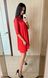 Yuna. Bright A-Siluet dress. Red, not selected
