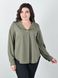 Women's blouse for Plus sizes. Olive.4851417944 4851417944 photo 1