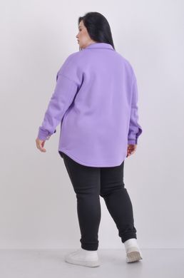 Warmed shirt from fleece. Lavender.495278377 495278377 photo