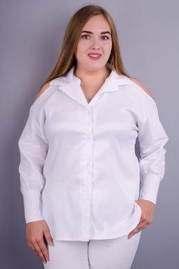 Aelita. Women's shirt of the wedding roar. White., not selected
