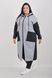Autumn coat from a warm fleece. Grey.495278367 495278367 photo 1