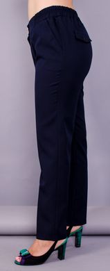 Przypadkowe klasyczne spodnie. Niebieski. 485130737 485130737 photo