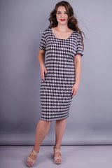 Amina. Women's dress of large sizes. Legs., not selected