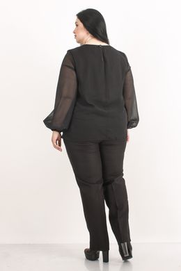 An elegant blouse with beads. Black.495278358 495278358 photo
