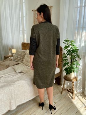 Bequemes stilvolles Kleid Plus Size Khaki.353331073Mari54, 50
