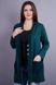 Stilinga moteriška pliuso dydžio megztinis. Emerald.485130903 485130903 photo 2