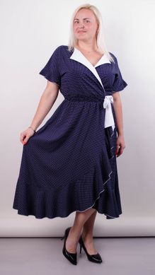 Agatha. Light dress for large sizes. Peas., not selected