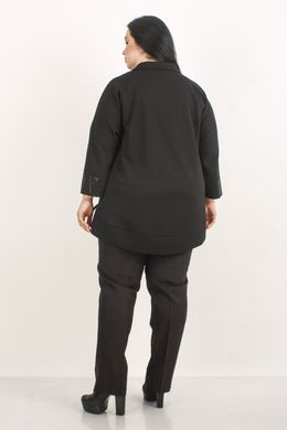 Elegant blouse with pockets. Black.495278356 495278356 photo