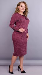 Moterų suknelė plius dydis. Bordeaux.485131106 485131106 photo