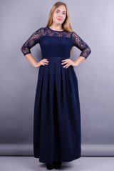 Anabel. Small dresses of large sizes. Blue., not selected