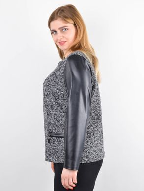 A fashionable jacket of Plus size. Grey.485140359 485140359 photo