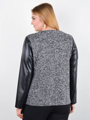 Una chaqueta de moda de talla grande. Grey.485140359 485140359 photo