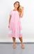 Summer dress-hut of Plus size with lace. Powder.485142168 485142168 photo 1
