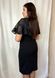 Exquisite elegant women's dress. Black.464122479mari50, 50