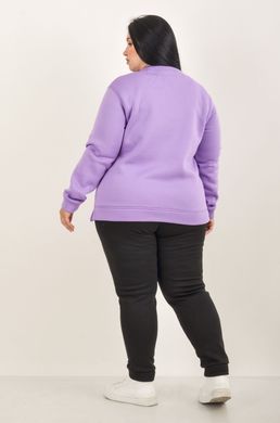 Eine warme Bluse aus Drei-Thread-Stoff. Lavendel.495278382 495278382 photo