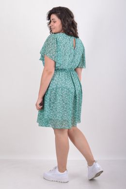 A everyday summer dress with a chiffon. The flower is green.495278310 495278310 photo