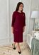Stylish beautiful dress for women. Bordeaux.440854802mari54, 54