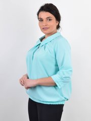 Women's blouse for Plus sizes. Mint.485141724 485141724 photo