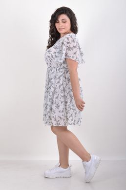 Kasdienis vasaros suknelė su šifonu. Gėlė yra balta.495278306 495278306 photo