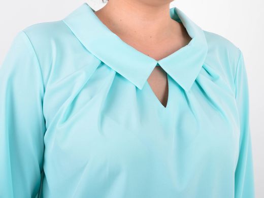 Women's blouse for Plus sizes. Mint.485141724 485141724 photo