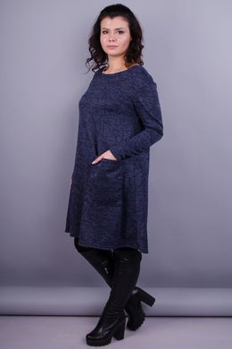 Albina. Dress for every day Super Battalion. Blue., not selected