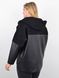 A light women's jacket with a hood. Black.485142661 485142661 photo 4