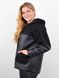 A light women's jacket with a hood. Black.485142661 485142661 photo 2
