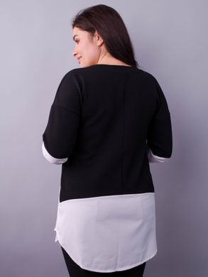 Stylische Bluse für Frauen Plussize. Weiß.485138135 485138135 photo