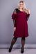 Elegancka damska sukienka plus size. Bordeaux.485131272 485131272 photo 1