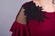 Une élégante robe pour femmes plus la taille. Bordeaux.485131272 485131272 photo 7