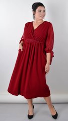 Exquisites Plus -Size -Kleid. Bordeaux.485140182 485140182 photo