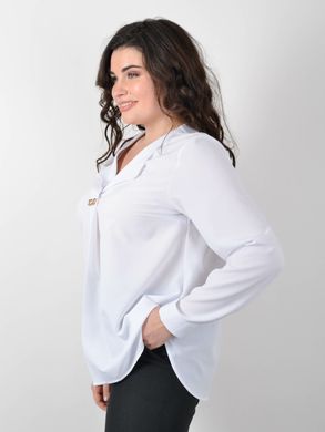 Women's blouse for Plus sizes. White.485141792 485141792 photo