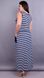 Plus size knitted sundress. Strip.485130928 485130928 photo 4
