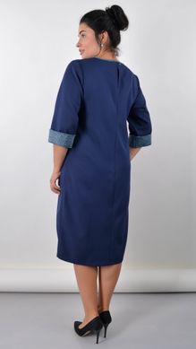 Elegant dress for Plus sizes. Blue.4952783505052 4952783505052 photo