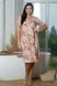 Plus size summer dress. Pink flowers.39913061950, 50