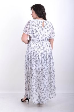 Everyday summer chiffon dress. The flower is white.4952782945052 4952782945052 photo