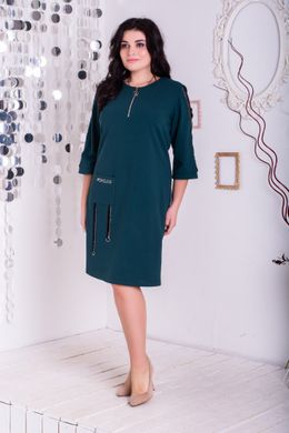 Plus size dress. Emerald.405110797mari54, 54