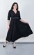 A long dress for a special occasion for plus size. Black.485141789 485141789 photo 2