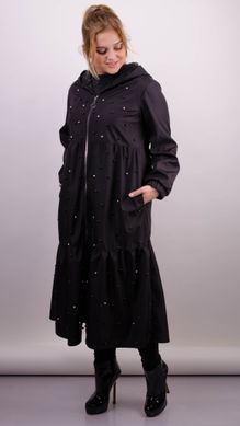 Mode Regenmantel für kurvige Frauen. Schwarz.485139040 485139040 photo