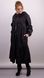 Modna płaszcz przeciwdeszczowy dla zakręconych kobiet. Czarny. 485139040 485139040 photo 4