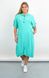 Summer sports dress with a hood of a Plus size. Mint.485142240 485142240 photo 1