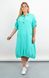 Summer sports dress with a hood of a Plus size. Mint.485142240 485142240 photo 2