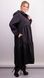 Modna płaszcz przeciwdeszczowy dla zakręconych kobiet. Czarny. 485139020 485139020 photo 5