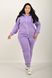 Fleece tracksuit with a hooded pants with a cuff..495278343 495278343 photo 3