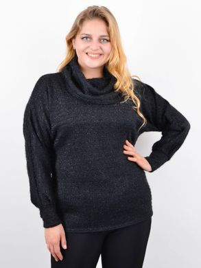 Moterų megztas megztinis ir dydžiai. Juoda.485142526 485142526 photo