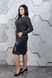 Plus size dress made of eco-angora. Black.400924937mari50, 50