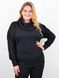 Women's knitted sweater Plus sizes. Black.485142526 485142526 photo 2