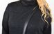 Asymmetrical wrap tunic sweater. Black.485142637 485142637 photo 5