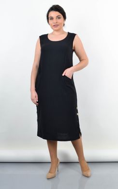 Plus size female dress. Black.485142056 485142056 photo