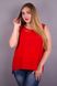Adeline. Bright blouse of large sizes. Red., not selected